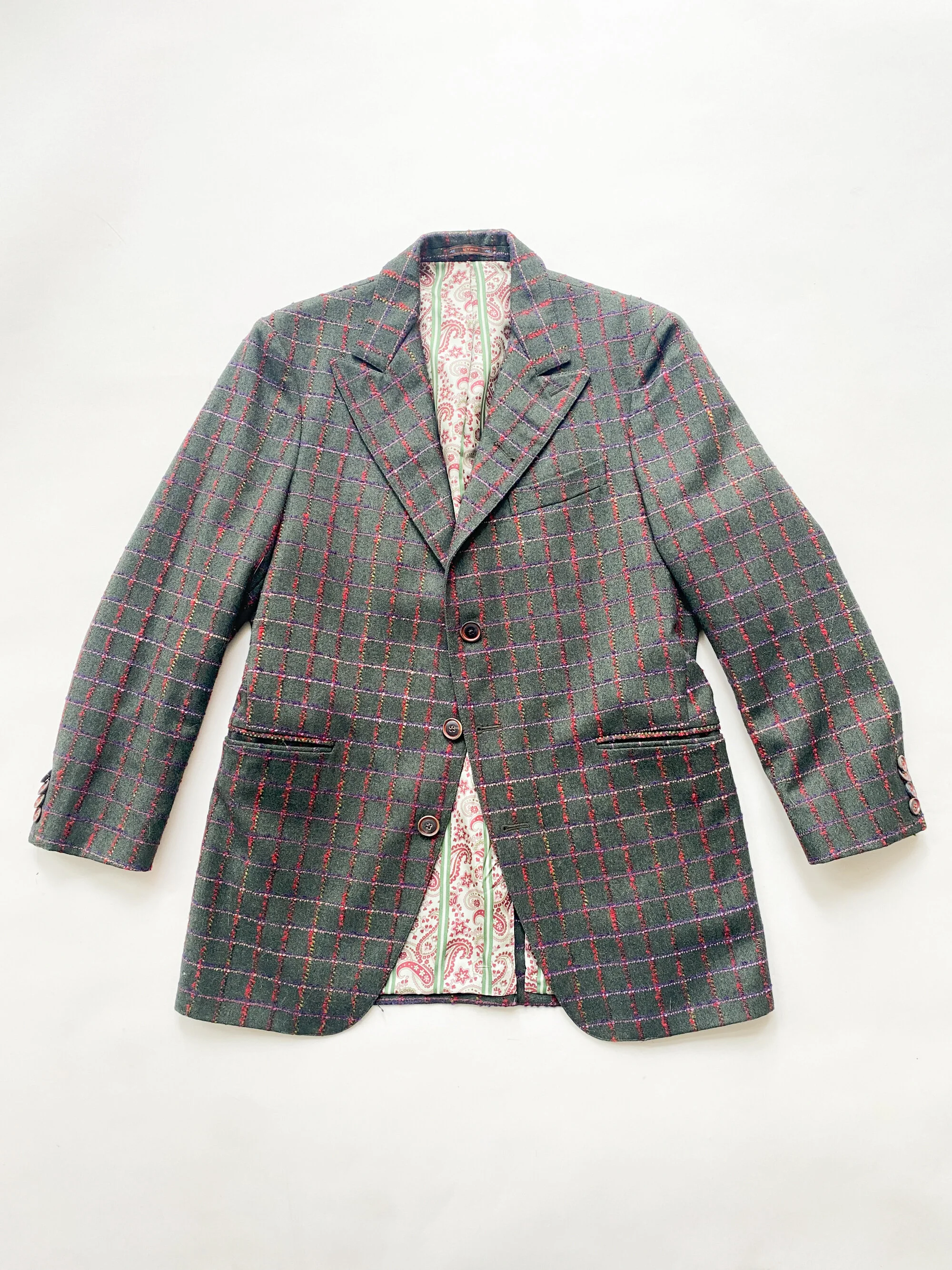 Y2K Marc Jacobs Plaid Wool Jacket — Wayward Collection
